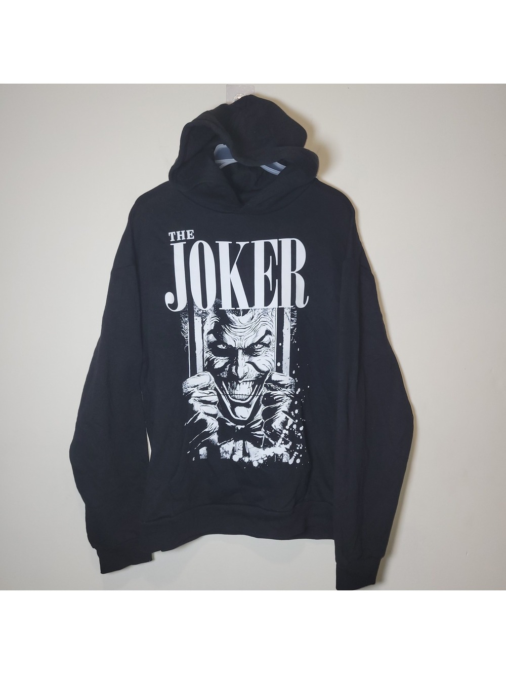 CVLA x The Joker DC Comics Batman Men's Black Hoodie Sweatshirt XL